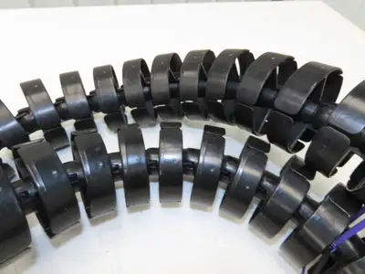 Kabelschlepp R085 10.175 Energy Chain Cable Carrier Round POM 85mm OD 74" Length