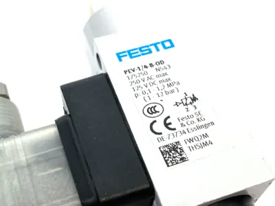 | Festo PEV-1/4-B-OD Pressure Switch, Relative Pressure, EN 60947-5-1, 175250 - Used