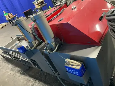 Used 2008 CARLSON SYSTEMS ENGINEERING DM5/009 Double Miter Saws Ohio US | HGR 24 #1280535