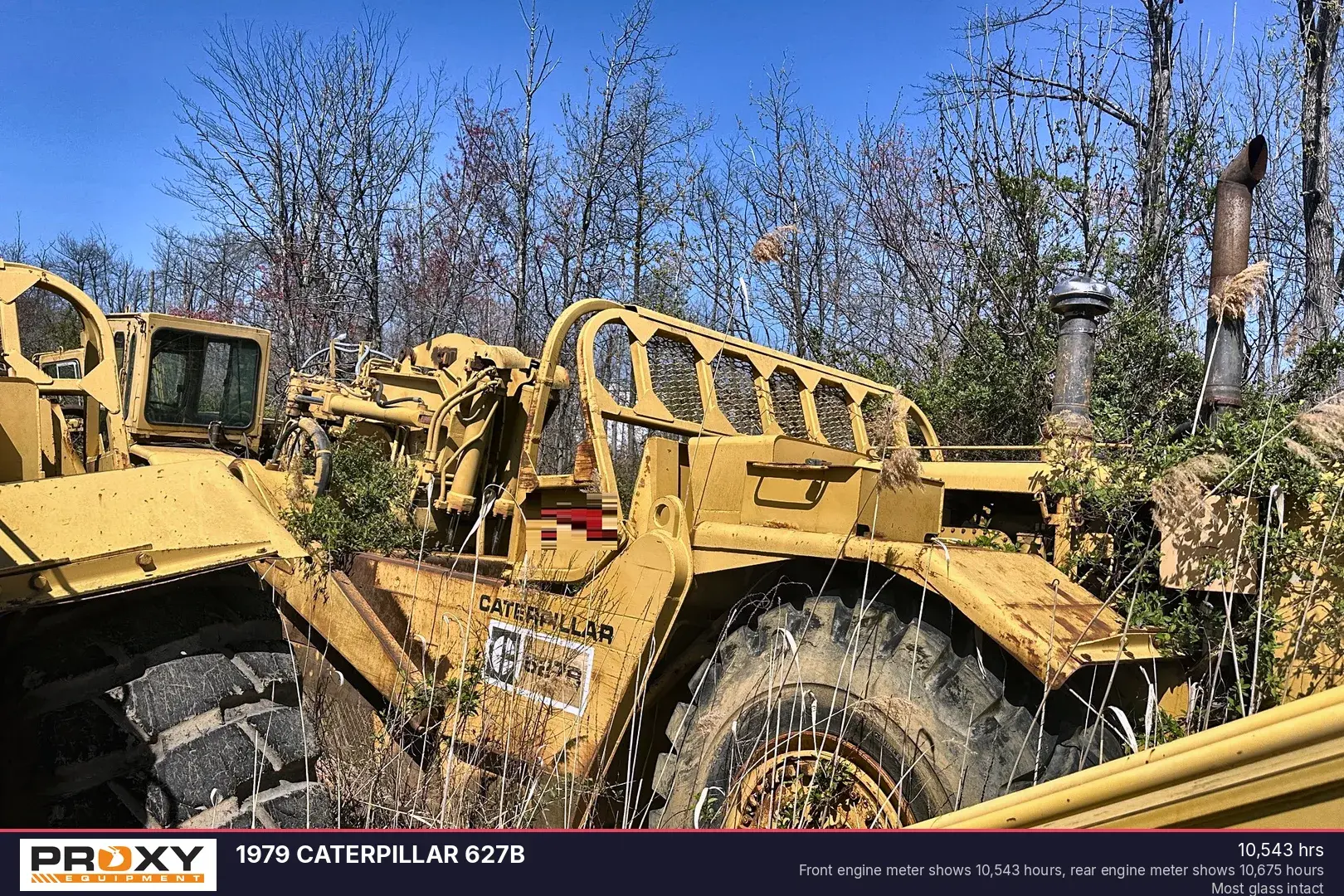Used 1979 CATERPILLAR 627B Scrapers Pennsylvania US | Proxy Equipment #1378195
