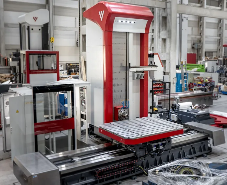 New | Build-to-Order LUCAS WFT 13 (R,L) CNC Horizontal Table Type Boring Mills Wisconsin US | Weller Machinery Company #232704