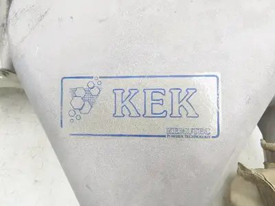 KEK Kemutec Mini C Centrifugal Rotary Screen Sifter Powder Processing .5HP 460V