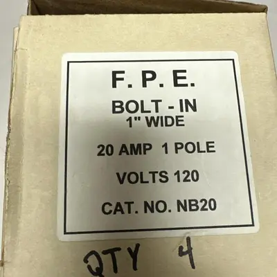 Used FEDERAL PACIFIC NB20 Miscellaneous Equipment (Electrical & Power) Ohio US | Surplus Asset Holdings #1239946