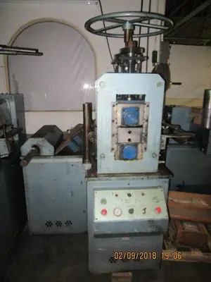 N Ferrara 4 High 5″ x 8″ Precision Power Finishing Rolling Mill for Flat Stock