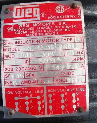 Pump, Centrif., 5 HP, 316 S/st, Mdl C2161D181, 2.5 In #S738911