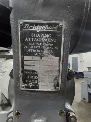 BRIDGEPORT Shaping Head Mills, Shaping Head | Machinery Central (8)