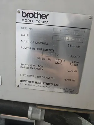 2004 BROTHER TC-32A Drilling & Tapping Centers | 520 Machinery Sales LLC (14)