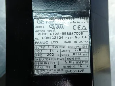 USED FANUC A06B0128B588#7008