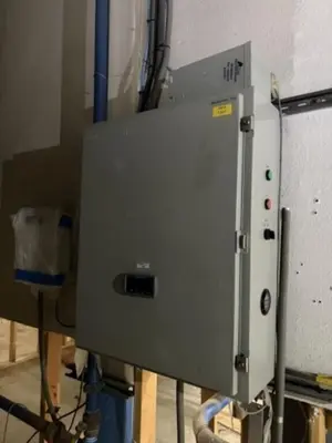 9' x 10' x 10' HIGH BLAST-IT-ALL MODEL ROOM WALK-IN BLAST CABINET, NEW 2012: YOBRO #25314