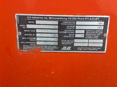 USED 2014 JLG 800S
