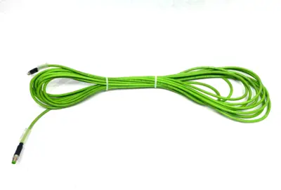 USED MURRELEKTRONIK ETHERNET CABLE M8 MALE 0° / M8 MALE 0° A-COD.