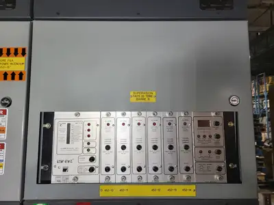 Low Voltage PDC / Switchgear Section, (2) 4000A, (5) 1200A, (1) 800A Magnum DS Breakers, 600V 3PH