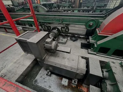 Used SAMUEL PLATT 20 TON SINGLE PULL DRAWBENCH & STRAIGHTENING LINE (14726) Draw Benches Connecticut US | Machinery International LLC #1558099