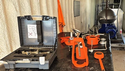 Alfa-Laval CLARA 200 hermetic clarifier module, 316SS.