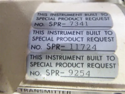 Taylor 534T Electronic Pressure Transmitter w/ Remote Seal 150 to 600 PSI 1