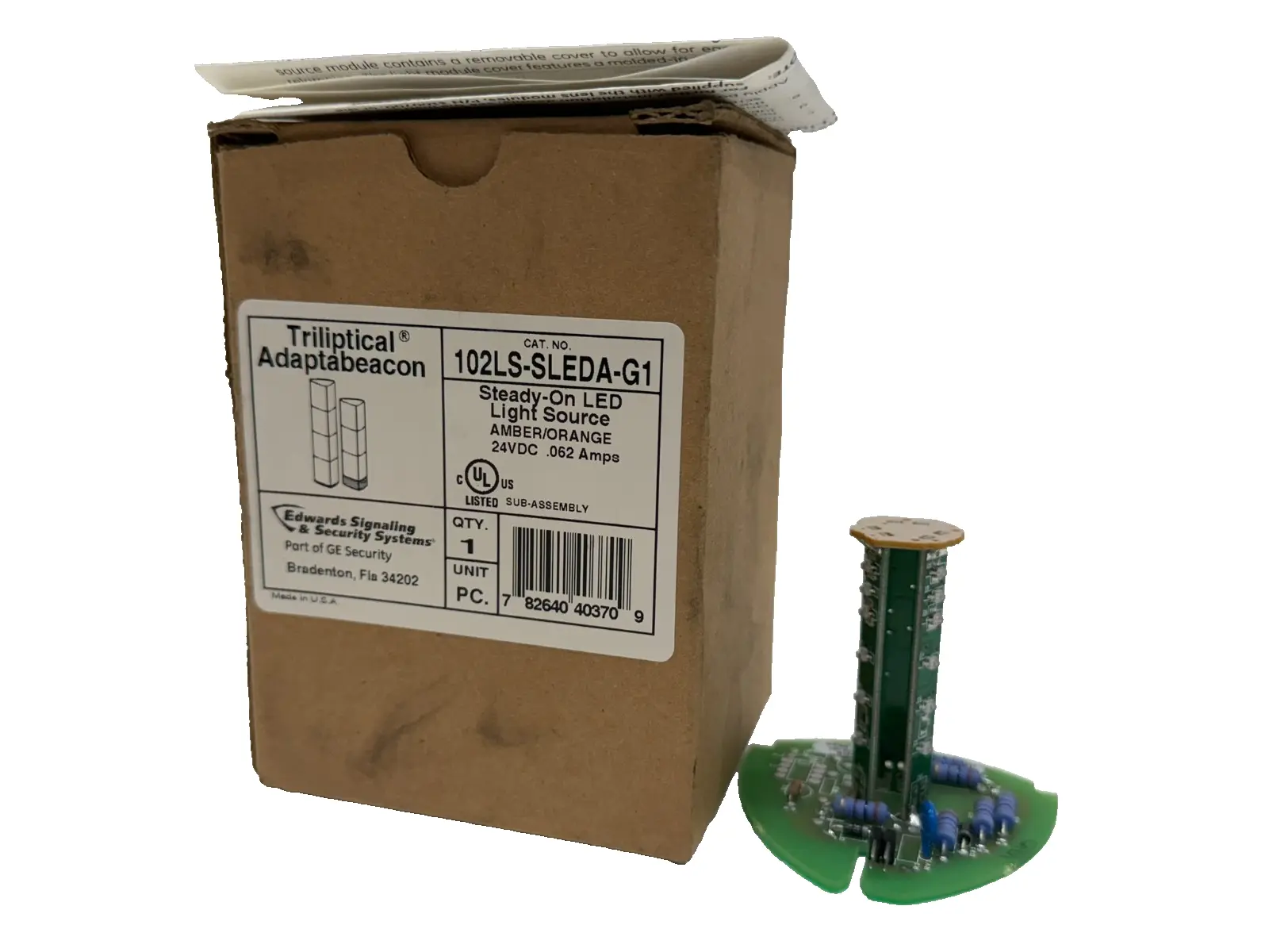 NEW EDWARDS SIGNALING 102LS-SLEDA-G1 VISUAL SIGNALING DEVICE 102LSSLEDAG1