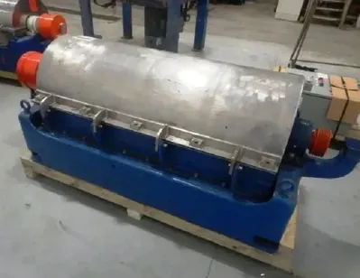 Sharples P3400 decanter centrifuge, 316SS.