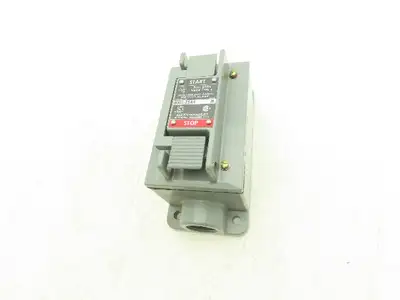 Allen Bradley 800S-2SA4 Pushbutton Start Stop Station 600VAC 5A N.O.N.C. Ser.M