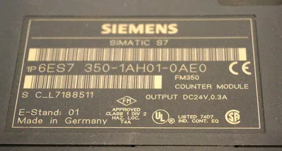 USED SIEMENS 6ES7 350-1AH01-0AE0 COUNTER MODULE 6ES73501AH010AE0