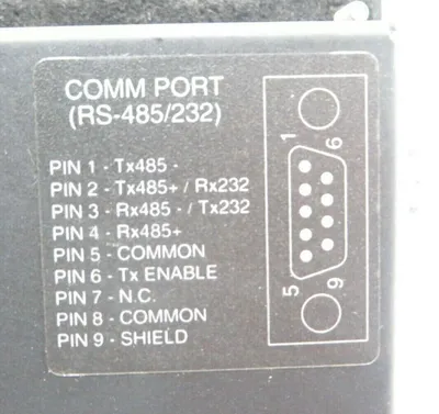 USED ALLEN BRADLEY 2707-L8P1 SERIES D REV A OPERATOR INTERFACE 2707L8P1