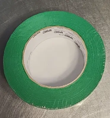 3M UV UU 0125-0620-8 Resistant Green Masking Tape 36mmx55m (BIN 3.4.4)