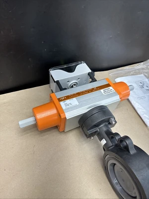 New No Box Georg Fischer 199.240.004 Actuated Valve DN80 3" PA 40 Warranty 🇺🇸