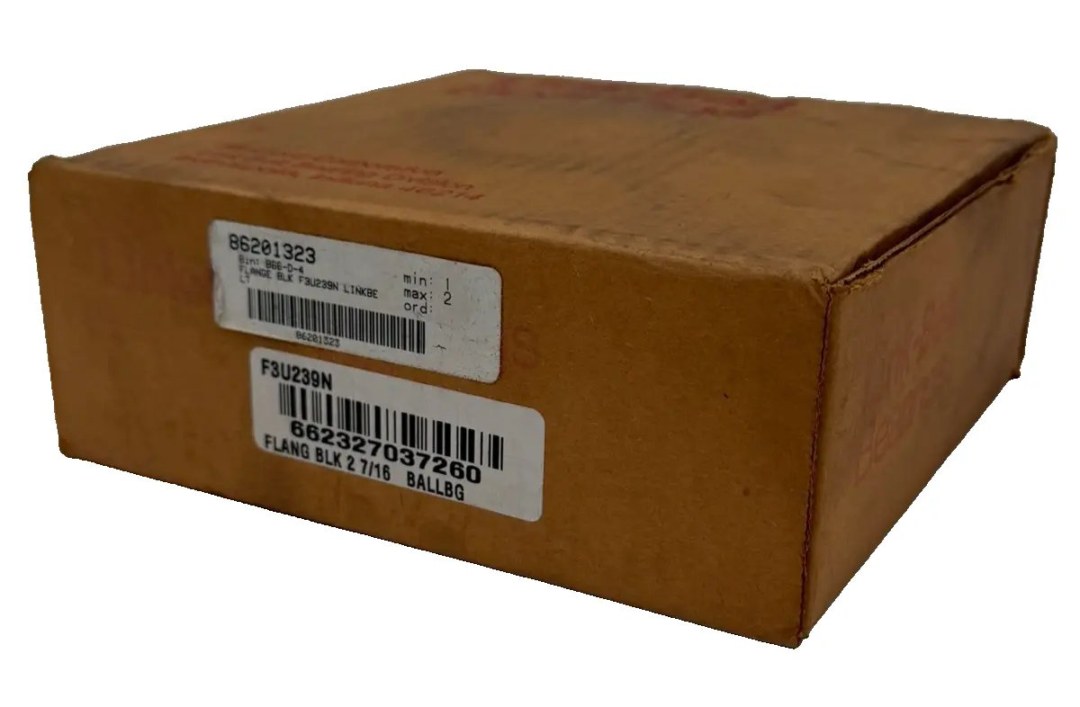 NEW REXNORD LINK-BELT F3U239N 4-BOLT FLANGE BLOCK BEARING 2-7/16" BORE
