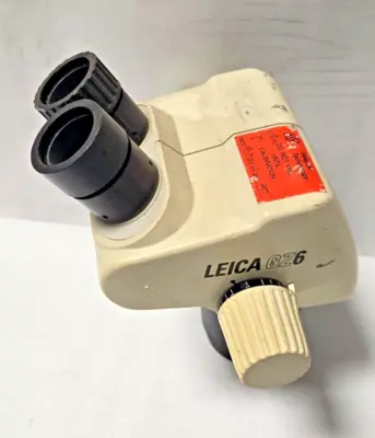Leica Microscope Head GZ6 Untested for Parts Only