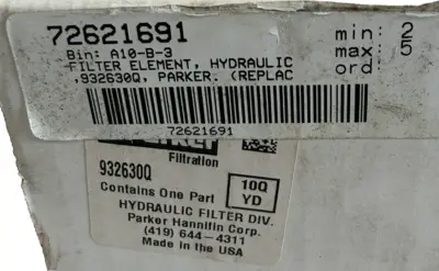 NEW PARKER 932630Q HYDRAULIC FILTER ELEMENT