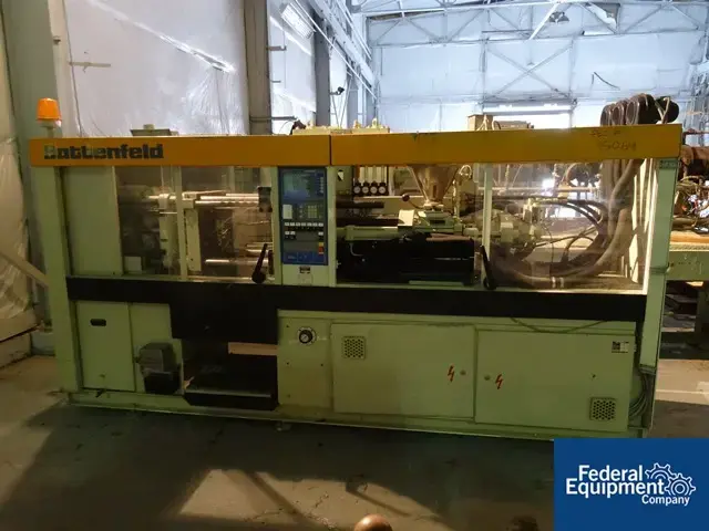 Used Battenfeld Gloucester 85 Ton Battenfeld Injection Molder, Model BK850/200 Blow Molding Machines Ohio US | Federal Equipment Company #130080