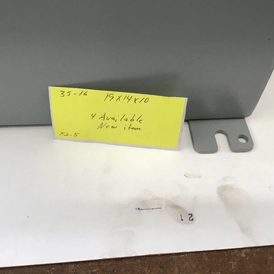 Hubbell Wiegmann N12161206 Wall Mounted Single Door Enclosure ANSI 51