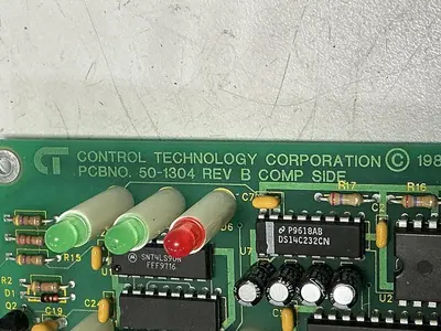 USED CONTROL TECHNOLOGY CORPORATION PCBNO 50-1304 REV B