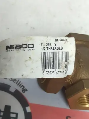 New | in-Stock NIBCO T-235-Y 1/2 Pump & Valve Parts Ohio US | Surplus Asset Holdings #1365701