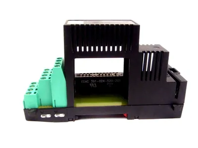 USED EMERSON BASE MODULE 12 PIN TERMINAL 3A 250V