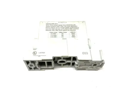 USED COOPER BUSSMANN POWER DISTRIBUTION BLOCK 600V 380A