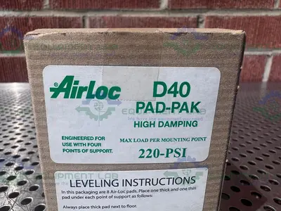 NEW AIRLOC D40 PAD-PAK VIBRATION ISOLATION HIGH DAMPING