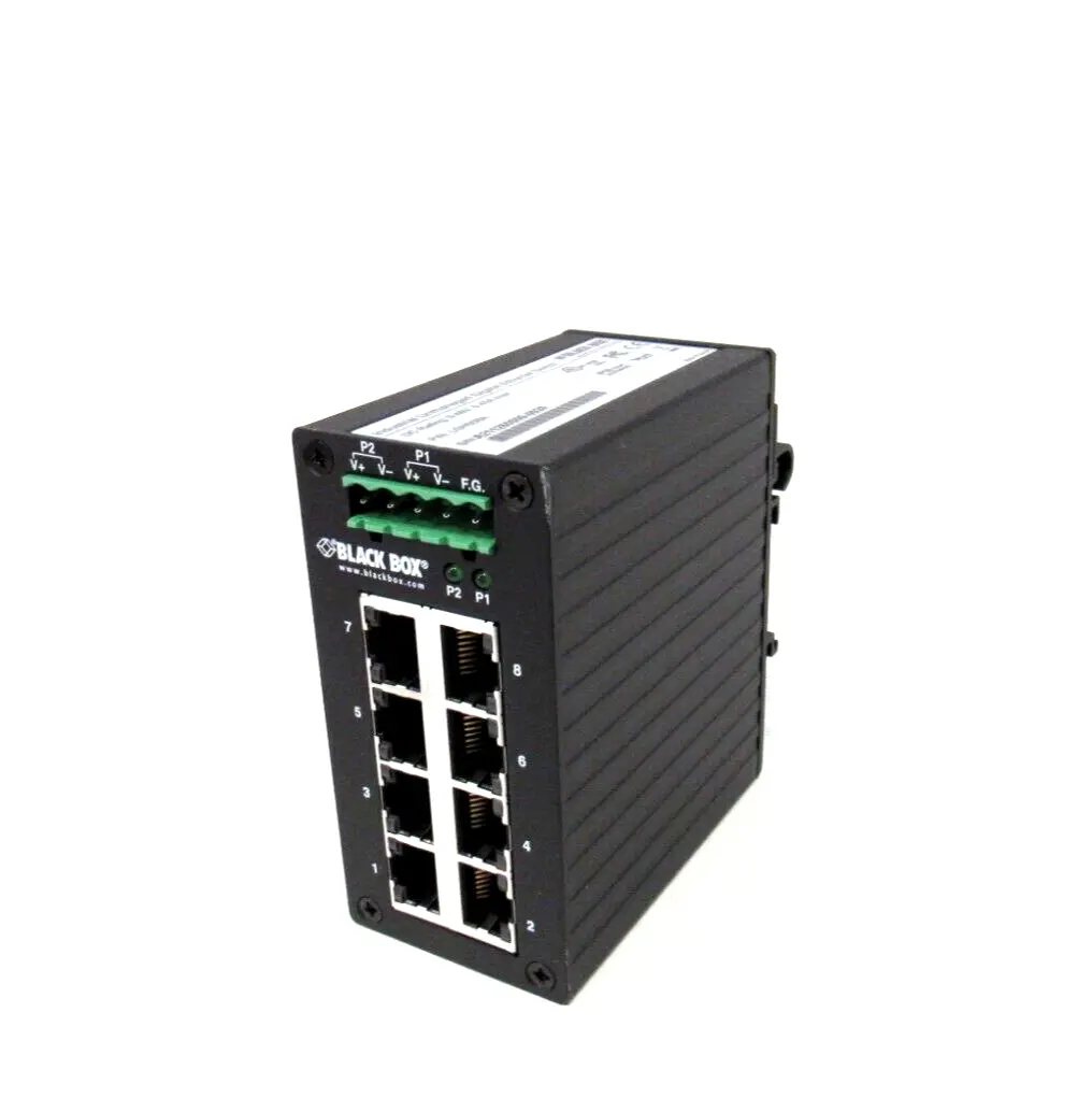 NEW BLACK BOX LGH008A ETHERNET SWITCH