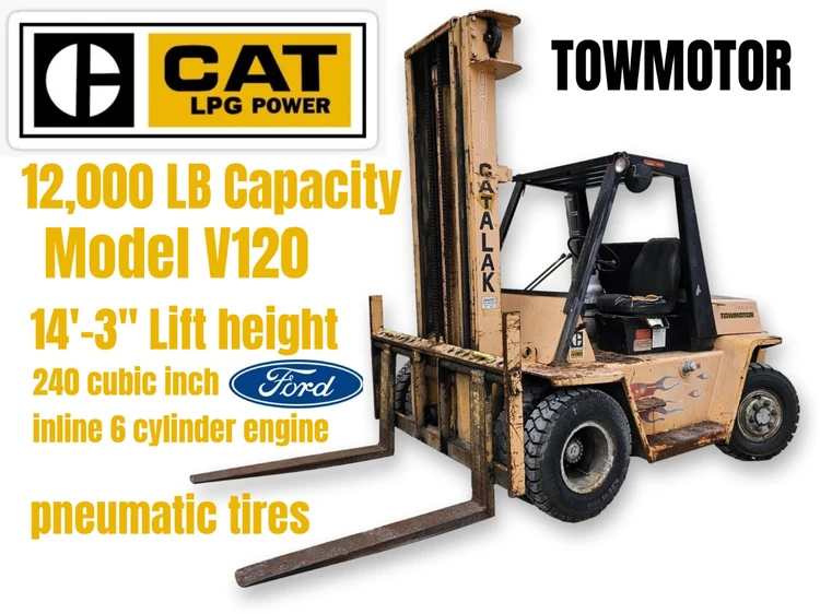 Used _UNKNOWN_ _UNKNOWN_ Internal Combustion Forklifts: Pneumatic Tire West Virginia US | Cooper Industries #1409569