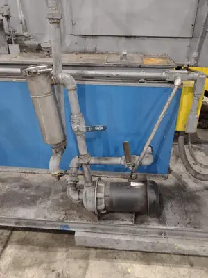 #21982, 20" W X 8" H MANOR MODEL #JS-552M-B20 STAINLESS STEEL BELT CONVEYOR WASHER: STOCK #21982