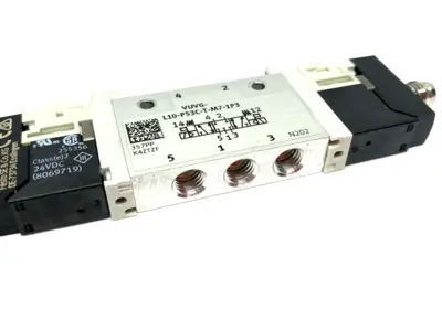 USED FESTO AIR PILOT CONTROL SOLENOID VALVE 5/3 CLOSED, 566476