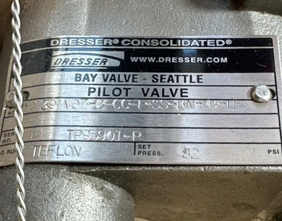 NEW Dresser Consolidated 39MV07-2-CC-T-SS-BN-MB-LF