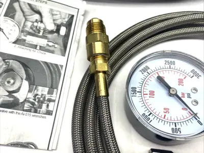 New | in-Stock Accumulators Inc Charging & Gauging Assembly Kit 3000psi SS Hose Measurement Kits Michigan US | Maverick Industrial Sales #1424653