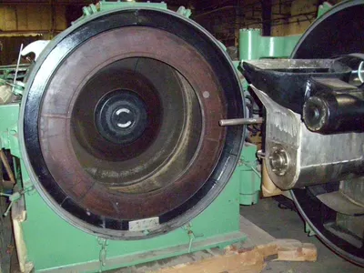 Krauss-Maffei HZ 125 peeler centrifuge, 316SS.