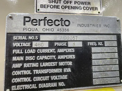 PERFECTO 400-20 E.F. Coil Handling Equipment, Coil Feed Lines | Holland Equipment Hunters, Inc. (7)