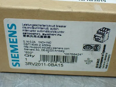 NEW SIEMENS 3RV20110BA15