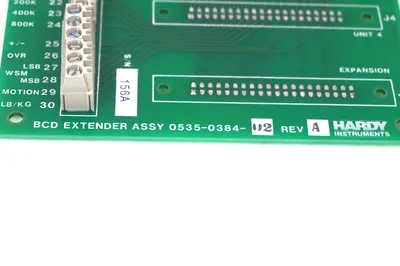 NEW HARDY INSTRUMENTS 0535-0384-112 BCD EXTENDER REV. A 05350384112