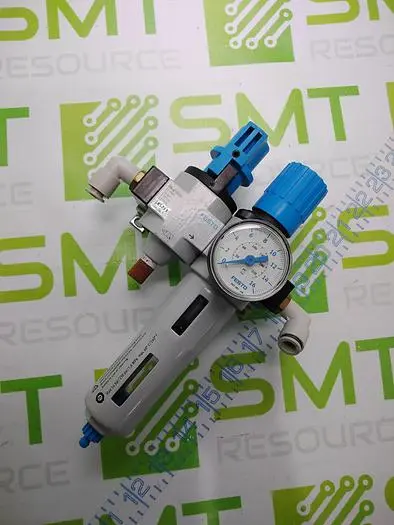 FESTO LFR-D-MINI FILTER REGULATOR W/ HE-D-MINI SHUT OFF