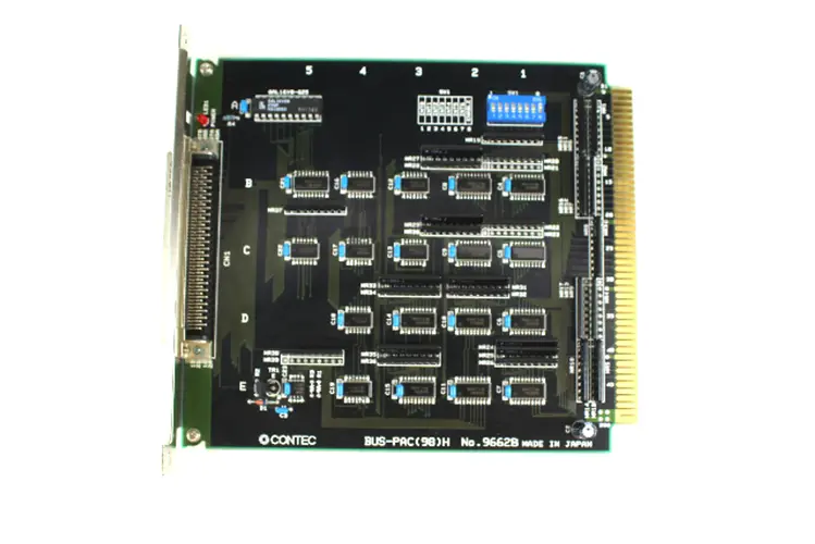 Used CONTEC BUS-PAC(98)H I/O Boards & Replacement Parts | Industrial Parts R Us Inc. #359959