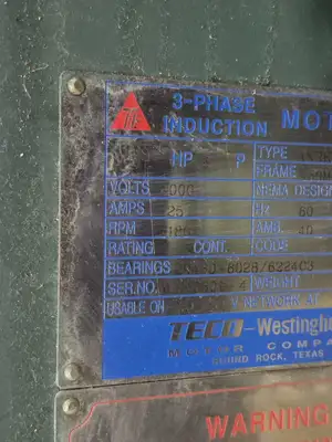 Used TECO-WESTINGHOUSE ANRK-EC002 Motors (misc) British Columbia CA | Lenmark #1439894