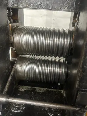 I.M.O.V Double-Sided Plate and Wire Power Rolling Mill for Gold, Silver, Italian Made